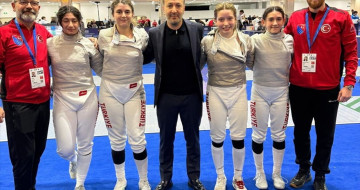 Yıldız Kadın Kılıç Milli Takımı Avrupa İkincisi Oldu