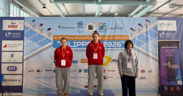 Yunanistan'da Özel Yüzücüler 9 Madalya Kazandı