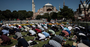 Akın Ettiler! Ayasofya-i Kebir Camii’ne 1 Yılda 3 Milyon Ziyaretçi