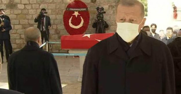 Cumhurbaşkanı Erdoğan Burhan Kuzu'nun Cenazesine Katıldı