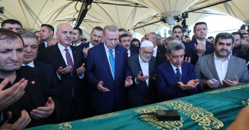 Cumhurbaşkanı Erdoğan, Recai Kutan'ın Cenaze Törenine Katıldı