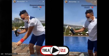 İyi Parti'li Lütfü Türkkan'ın Kızı Cuma vakti Şampanya Açtırdı!