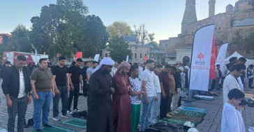 Kurban Bayramı Namazı Ayasofya’da Kılındı