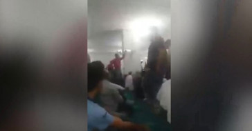 Provokatörler Camiide Olay Çıkardı 
