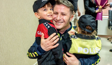 Bilecik Anaokulu Öğrencilerinden Polis Teşkilatına Anlamlı Ziyaret