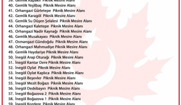 Bursa'da ormanlık alanlara girişler yasaklandı