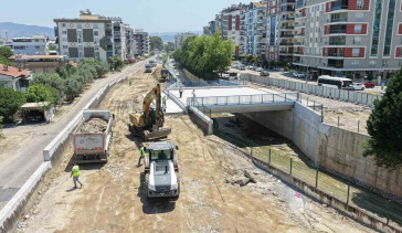 Doğu Aydın Bulvarı ve Tabakhane Deresi Köprüsü Projesi İlerliyor