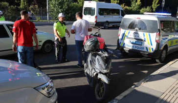 Elazığ'da dur ihtarına uymayan sürücüye 200 bin lira ceza