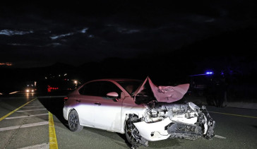 Elazığ'da İki Otomobilin Çarpışması Sonucu 3 Yaralı