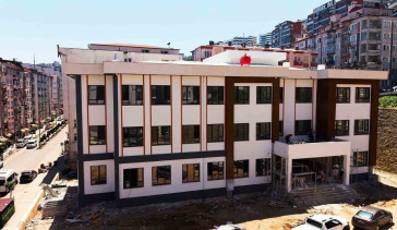Giresun'da yeni imam hatip ortaokulu inşaatında sona yaklaşılıyor