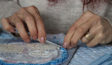 Hataylı Mozaik Sanatçıları Avrupa Pazarında