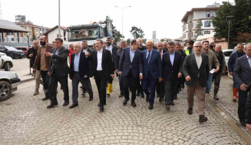Havza’da Sel Felaketi Sonrası Destek Paketleri Açıklandı