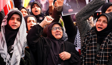 İstanbul'da İran'a Yönelik Saldırılara Protesto Yürüyüşü