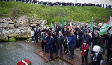 Kafkas Halkları Çerkes Sürgünü'nü Babalı Sahili'nde Andı