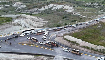 Kapadokya'da 19 Mayıs Hava Balonları Uçuşa Geçemedi