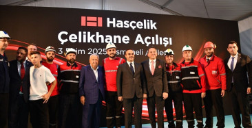 Bilecik'te Yeni Çelik Fabrikasının Açılışı