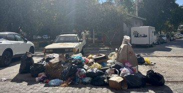 İzmir Karşıyaka'da Çöp Krizi