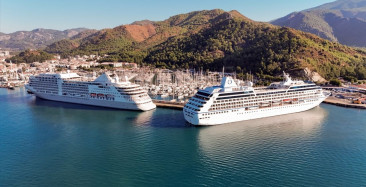 Marmaris'e Gelen Kruvaziyerlerle 1203 Turist