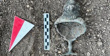 Mısır Tanrıçası İsis'in Bronz Büstü Satala Antik Kenti'nde Bulundu