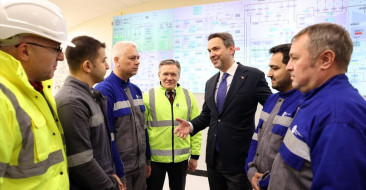 Bakan Bayraktar, Akkuyu NGS'nin inşaatının büyük ölçüde tamamlandığını ve hedeflerin belirlendiğini açıkladı.