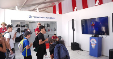 Anadolu Ajansı TEKNOFEST İstanbul'da Ziyaretçileri Ağırladı