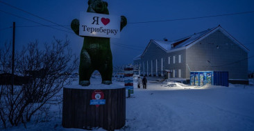 Arktik'in Kenarındaki Teriberka Köyü