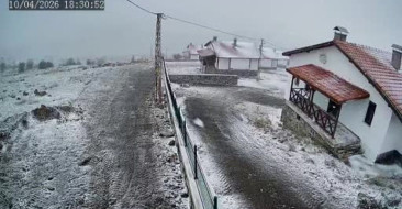 Beypazarı'nda Kar Yağışı Başladı