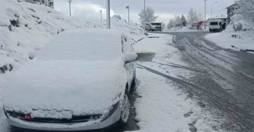 Bitlis'te Mart Ayında Yoğun Kar Yağışı