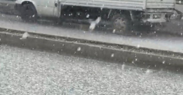 Demirözü'nde Dolu Yağışı Yaşamı Olumsuz Etkiledi
