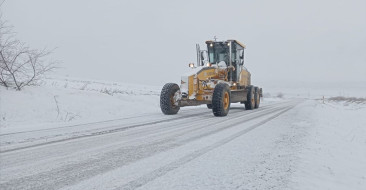 Edirne İl Özel İdaresi Kış Koşullarında Hızla Mücadele Ediyor