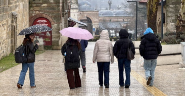 Edirne ve Kırklareli'nde Etkili Sağanak Yağış
