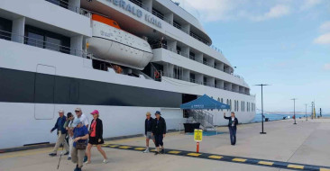 Emerald Kaia Kruvaziyeri Bodrum'a Geldi