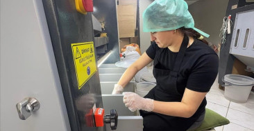 Emel Çakır, KOSGEB desteğiyle fındık işleme tesisi kurarak iş hayatında başarı elde etti.