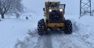 Kahramanmaraş'ta Kar Yağışı Nedeniyle 156 Kırsal Mahalle Ulaşıma Kapandı
