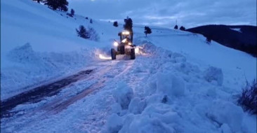 Kars'ta Kapalı Köy Yolları İçin Acil Çalışmalar Başlatıldı