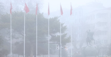 Kırklareli'de Yoğun Sis Etkili Oldu