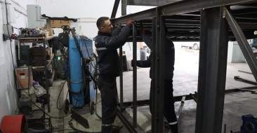 Kırklareli'nin Lüleburgaz ilçesinde üretilen ambalaj makineleri, Danimarka ve Almanya'ya ihraç ediliyor.