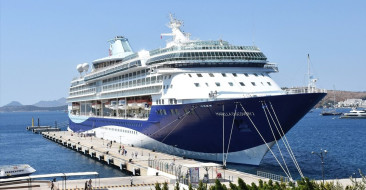 Marella Discovery 2 Kruvaziyeri 1809 Yolcu ile Bodrum'a Geldi