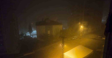 Samsun'da Pus ve Sis Etkili Olmaya Devam Ediyor