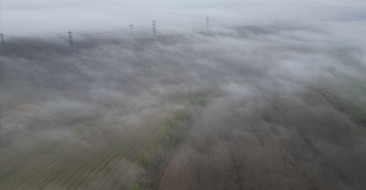 Tekirdağ'da Sis Görüş Mesafesini Düşürdü