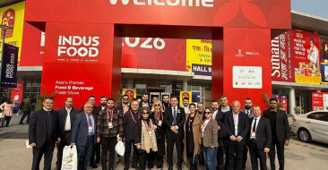 Türk Gıda Şirketleri Indusfood Fuarı'nda Temaslarda Bulundu