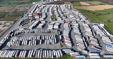 Yunan Çiftçi Eylemleri Sınır Trafiğinde Sorun Yarattı