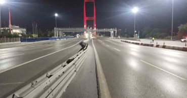 15 Temmuz Şehitler Köprüsü milli birlik etkinlikleri kapsamında trafiğe kapatıldı