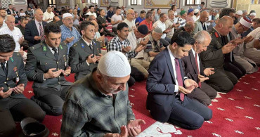 15 Temmuz şehitleri bolu’da dualarla anıldı