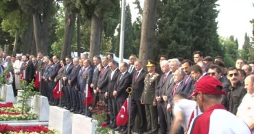 15 Temmuz şehitleri için edirme kapı şehitliği'nde anma töreni düzenlendi
