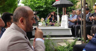 15 Temmuz şehitlerinden Samet Uslu, şehadetinin 10. yılında kabri başında dualarla anıldı