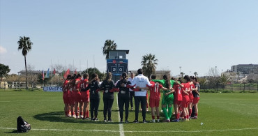 19 Yaş Altı Kadın Futbol Milli Takımı, Ekvator Ginesi'ni 2-0 Mağlup Etti