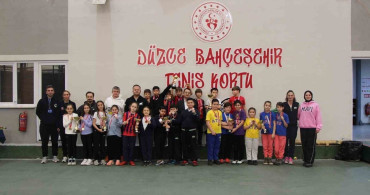 2025-2026 Okul Sporları Minikler Kort Tenisi Müsabakaları Tamamlandı