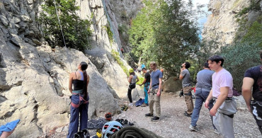 24. Ulusal ve Uluslararası Kaya Tırmanışı Şenliği Antalya'da Başladı