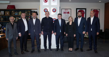 24Erzincanspor'dan TFF'ye Ziyaret